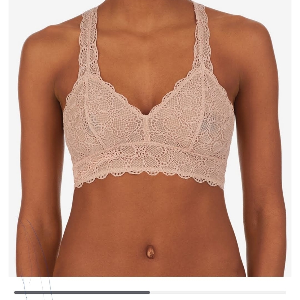 DKNY  Lac3 Bralette DK4522 Size M nude color